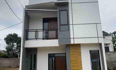 rumah 2 lantai modern minimalis di kalisuren Bojong gede Bogor