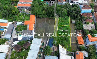 Tanah 261 m2 Kawasan Villa di Semer Kerobokan Bali