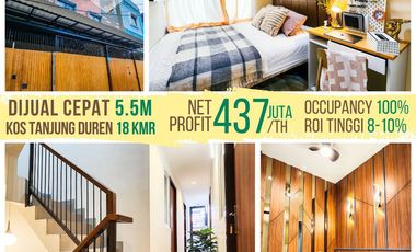 Full Penyewa, Kost Tanjung Duren, Jakarta Barat