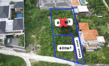 Tanah 400m² di toyaning II Ungasan - Lingkungan Villa