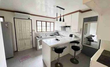 House and Lot for Rent in - [ Merville Park Parañaque ] - 4 BR with Maidsroom Fully Furnished House - with 2 Car Garage