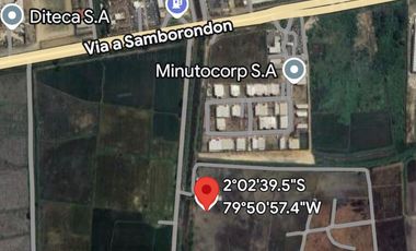 VENTA TERRENO 18.480 m2 Avda. Ronald Sonne, a una cuadra de la Avda. Miguel Yunez, cerca de Almax 2. Diteca, Almax-Center. Uso de Suelo Comercial- Industrial. $ 1’386.000