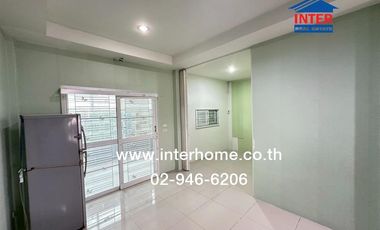 2-storey townhouse, 24.3 sq.w., Ratchapruek Village, Pratunam Phra In, Phase 2, Soi Payom 15, Phahonyothin Road, Khlong Raphiphat Road, Wang Noi, Phra