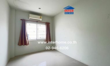 2-storey townhouse, 24.3 sq.w., Ratchapruek Village, Pratunam Phra In, Phase 2, Soi Payom 15, Phahonyothin Road, Khlong Raphiphat Road, Wang Noi, Phra