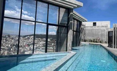 IQON, Arriendo Suite Amoblada Moderna, 2 Balcones, Edificio de Lujo, Sector La Carolina, Shyris, República del Salvador