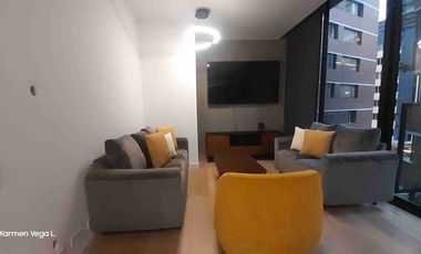 IQON, Arriendo Suite Amoblada Moderna, 2 Balcones, Edificio de Lujo, Sector La Carolina, Shyris, República del Salvador