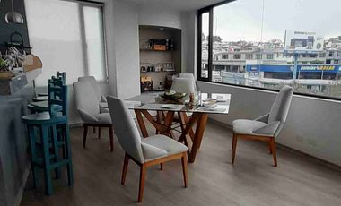 Arriendo Departamento Moderno, 3 Habitaciones, 200m2, No Amoblado, Linda Vista, Edificio Seguro, Ascensor
