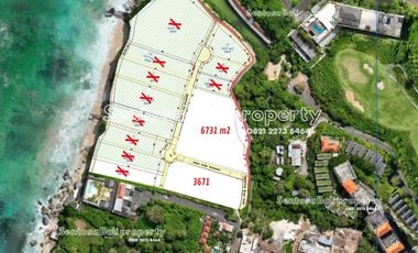 Freehold land sale - Dreamland Beach Pecatu Bali