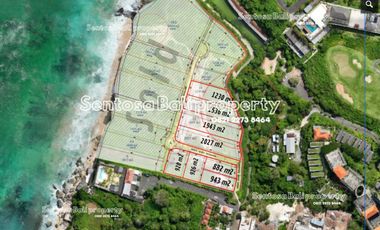 Freehold land sale - Dreamland Beach Pecatu Bali