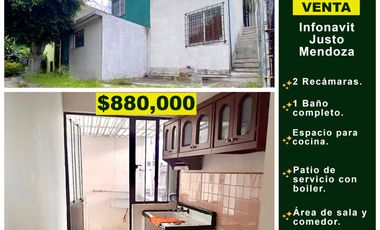 Casa en venta nivel superior Col. Justo Mendoza. Morelia