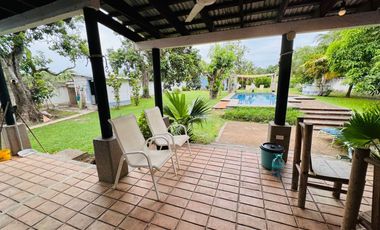 Casa de Descanso en Veracruz con Alberca y Salida Al Río Loc. La Posta
