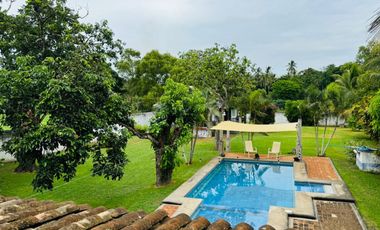 Casa de Descanso en Veracruz con Alberca y Salida Al Río Loc. La Posta