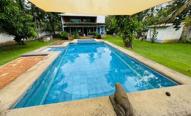 Casa de Descanso en Veracruz con Alberca y Salida Al Río Loc. La Posta