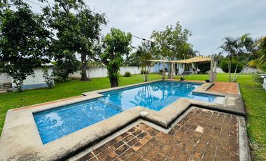 Casa de Descanso en Veracruz con Alberca y Salida Al Río Loc. La Posta