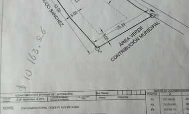 TERRENO EN VENTA VIA A TURI