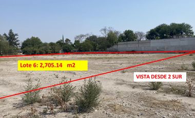 Venta terreno de 600 m2, en Xochitlán Todos Santos, Puebla