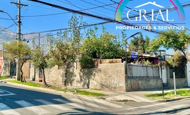 Gran terreno urbano en Peñalolen