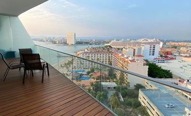 Departamento de lujo en Icon Vallarta con acceso a playa – 4 recámaras y amenidades exclusivas.