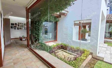 EN VENTA CASA DE LUJO DE 1 PLANTA, DE 4 DORMOTORIOS Y UNA SUITE  CON ESTUDIO, EN PIFO, A 5MIN DE LA RUTA VIVA