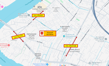 Rare Opportunity in the Heart of Rama 3! Affordable Price! Vacant Land for Sale – 298.5 Sq. Wah on Charoen Krung 107, Bang Kho Laem Perfect for develo