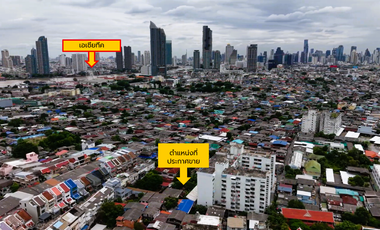 Rare Opportunity in the Heart of Rama 3! Affordable Price! Vacant Land for Sale – 298.5 Sq. Wah on Charoen Krung 107, Bang Kho Laem Perfect for develo