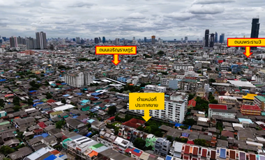 Rare Opportunity in the Heart of Rama 3! Affordable Price! Vacant Land for Sale – 298.5 Sq. Wah on Charoen Krung 107, Bang Kho Laem Perfect for develo