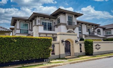 Luxury house For Sale at Nantawan Bangna km7, corner unit, L-Size