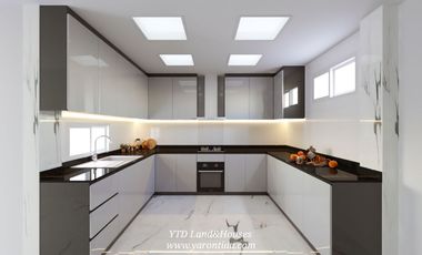 Luxury house For Sale at Nantawan Bangna km7, corner unit, L-Size