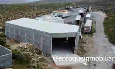 VENTA DE BODEGA Y TERRENO 4,500 M2 ARTEAGA, COAH $12,000.000