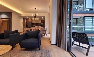 Depto totalmente amueblado de 3 recámaras en Residencial AVENUE Polanco. Lujosas amenidades
