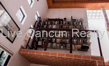 CASA ESTILO MEXICANO EN EL RESIDENCIAL ECOLOGICO Y EXCLUSIVO EL RAMONAL , EN CANCUN