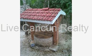CASA ESTILO MEXICANO EN EL RESIDENCIAL ECOLOGICO Y EXCLUSIVO EL RAMONAL , EN CANCUN