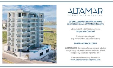 Venta Dos departamentos de lujo Playas del Conchal Veracruz