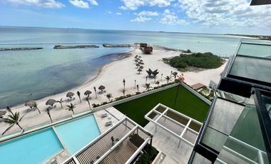 Departamento en renta en Yucalpetén Resort Marina en Progreso Yucatán