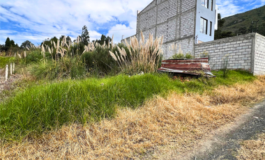 En  venta terreno con 350,6 m2 Sector Chaullabamba,  5 minutos de la iglesia del Carmen de Chaullabamba, Panamericana norte