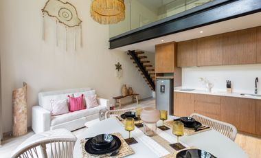 Mistiq Temple II, A111. Loft en Región 15, Tulum.