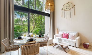 Mistiq Temple II, A111. Loft en Región 15, Tulum.