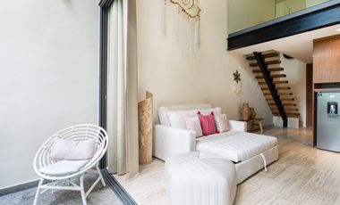 Mistiq Temple II, A111. Loft en Región 15, Tulum.