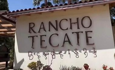 Venta lote en Rancho Tecate, Baja California