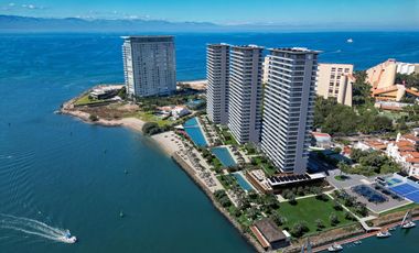 Departamento en Preventa en Piso 17 – 2 Recámaras con Vista al Mar 🌊 y Amenidades de Lujo en Marina Towers, Puerto Vallarta