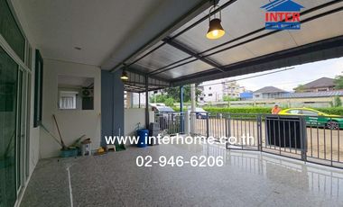 2-storey townhouse, 21.7 sq.w., The Cube Town Village, Lam Luk Ka, near BTS Khu Khot, near Phian Non Market, Phian Non Alley, Lam Luk Ka Road, Lam Luk