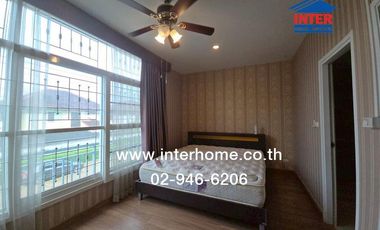 2-storey townhouse, 21.7 sq.w., The Cube Town Village, Lam Luk Ka, near BTS Khu Khot, near Phian Non Market, Phian Non Alley, Lam Luk Ka Road, Lam Luk