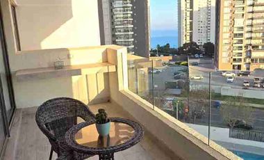 Arriendo hermoso dpto Costa Montemar 2d; 2b