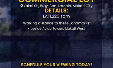 For Rent Commercial Lot in Makati City