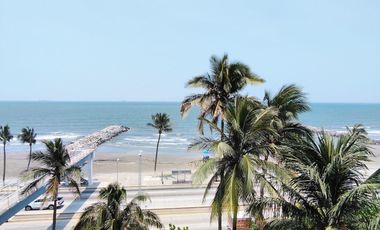 Departamento en 5to. piso de 3 recámaras en Torre Veramar con hermosa vista al mar