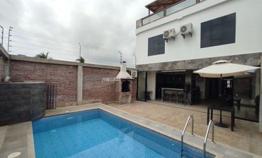 casa con piscina de venta en crucita manabi ar
