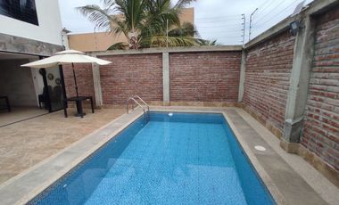 casa con piscina de venta en crucita manabi ar