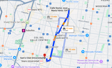 Departamento en Venta Narvarte Oriente Benito Juárez CDMX