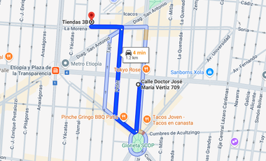 Departamento en Venta Narvarte Oriente Benito Juárez CDMX