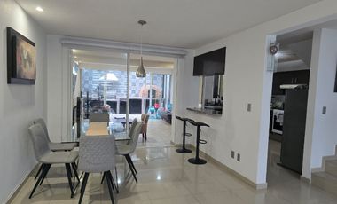 CASA EN RENTA CANTERA MIL 3, AMPLIADA, AMUEBLADA, SAN MATEO ATENCO